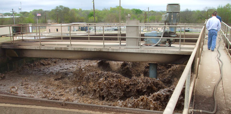 Hondo Wastewater Treatment Plant Aerator