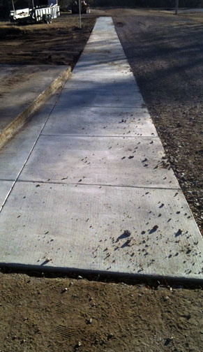 Llano Downtown Sidewalk and Lighting