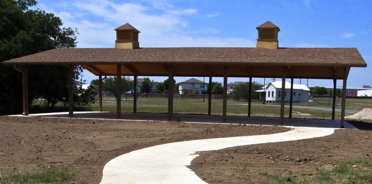 Selma Pavilion at Stage Coach Stop Park 